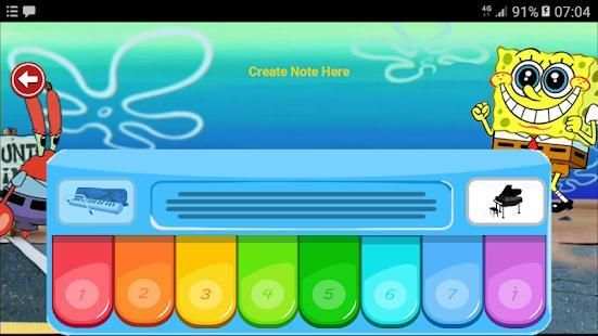 Children's Piano - Spongebob Patrick screenshot 3