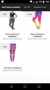 Shop Online Leggings screenshot 6