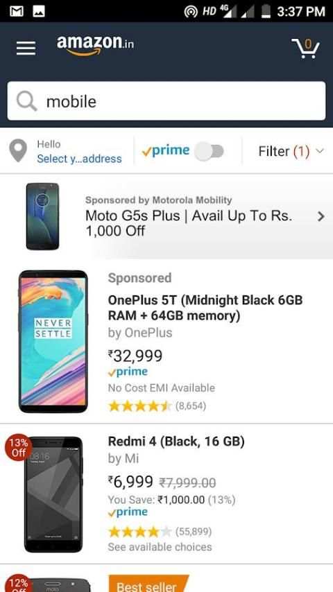 Amazon Lite screenshot 3
