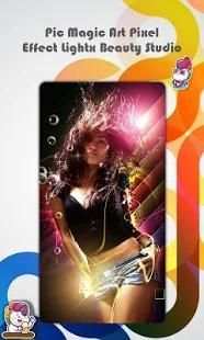 Pic Magic Art Pixel Effect LightEX Beauty Studio screenshot 1