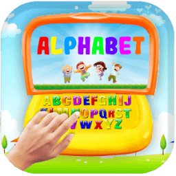 Kids Computer Alphabet - Abcd for kids laptop आइकन