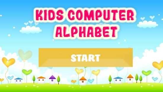 Kids Computer Alphabet - Abcd for kids laptop screenshot 1