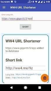 WW4 URL Shortener स्क्रीनशॉट 7
