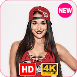 ikon Nikki Bella Wallpaper wwe 4K