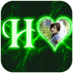 Lighting Text Photo Editor आइकन