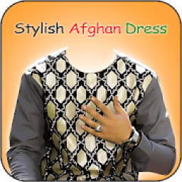 Stylish Afghan man suit photo editor icon