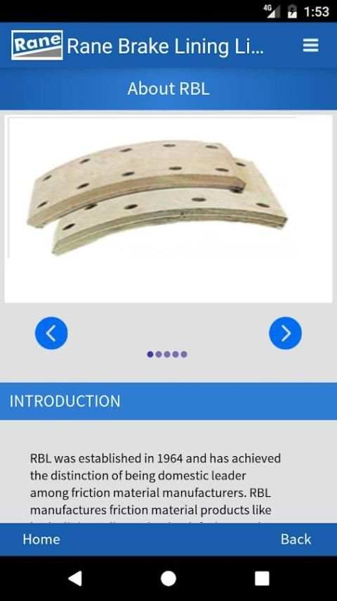Rane Brake Lining स्क्रीनशॉट 3