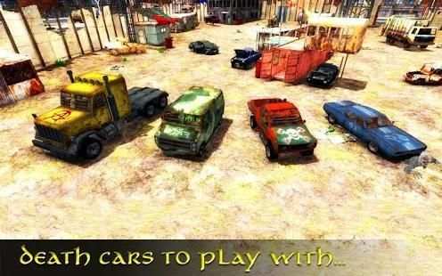 Stickman Zombie Destruction Roadkill Hero Car Game screenshot 3