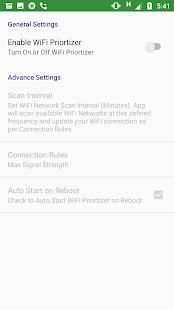 WiFi Prioritiser Pro स्क्रीनशॉट 1