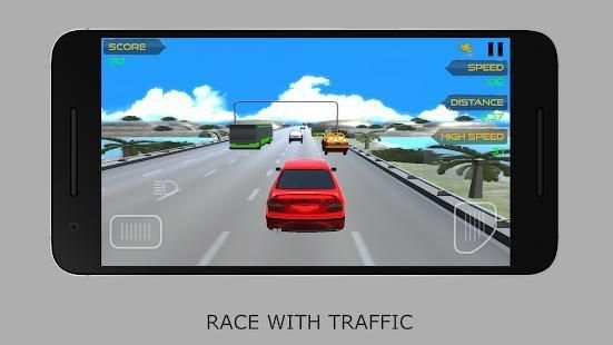 Traffic Racing Simulator 3D: Speed Car Racing * screenshot 6