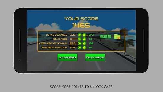 Traffic Racing Simulator 3D: Speed Car Racing * screenshot 2