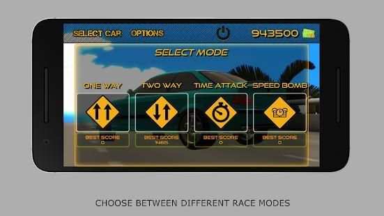 Traffic Racing Simulator 3D: Speed Car Racing * स्क्रीनशॉट 3