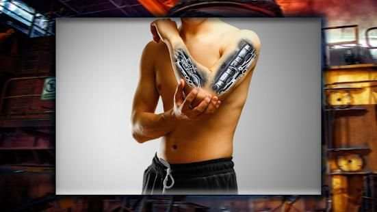Cyborg Camera - Iron Robot Man Photo Editor screenshot 1