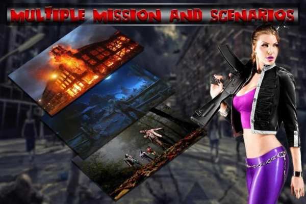 Zombie Frontier : Sniper 3D screenshot 1