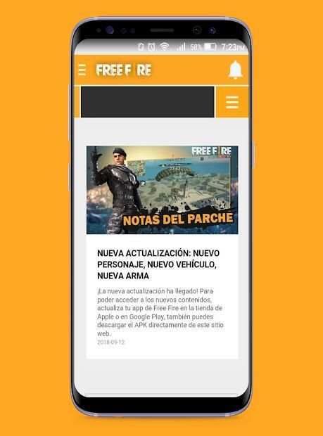 Free Fire World App स्क्रीनशॉट 3