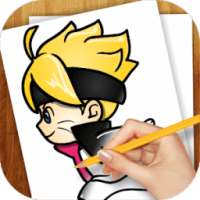 How to Draw Boruto Generations on 9Apps