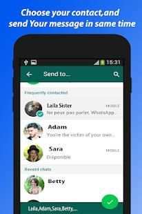 Lite for whatsapp(open chat with one click) screenshot 2