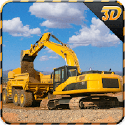 Sand Excavator Truck Sim 3D icon