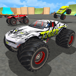 ikon Monster Truck Freestyle Ramps: Chase Simulator