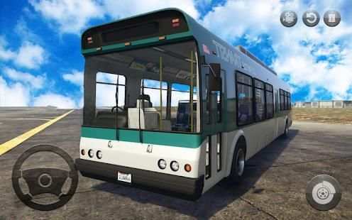 Modern Bus : Urban Transport Driving Simulator 3D screenshot 1