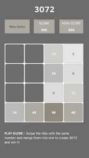 3072 Puzzle Game स्क्रीनशॉट 2