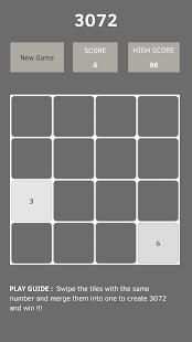 3072 Puzzle Game स्क्रीनशॉट 5