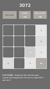 3072 Puzzle Game स्क्रीनशॉट 4