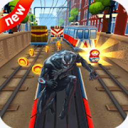 Spider Subway Venom Rush Hero Run icon