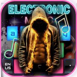 Electronic music DJ keyboard