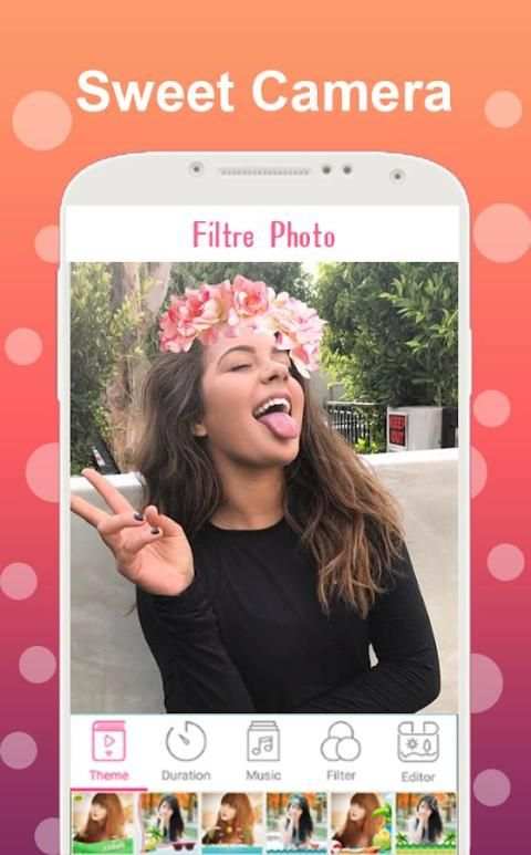 Sweet Selfie - Filtre Camera - Beauty Camera 2018 screenshot 1
