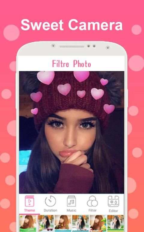 Sweet Selfie - Filtre Camera - Beauty Camera 2018 screenshot 3