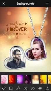 Heart Dual Frames: Locket for Pictures Maker screenshot 12
