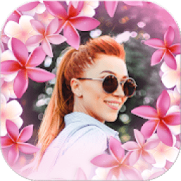 ikon Cute Flower Frames &amp; Flower Stickers For Photos