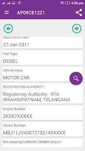 RTO Vahan Vehicle Registration Details screenshot 6