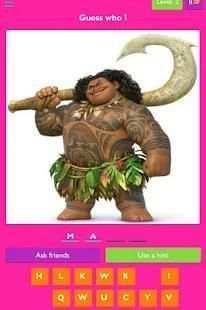 Disney Princess Moana Quiz Game screenshot 1
