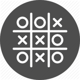 ikon Tic-Tac-Toe