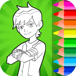Ben 10 Colouring Book आइकन