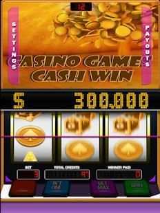 CASINO GAMES CASH WIN screenshot 1