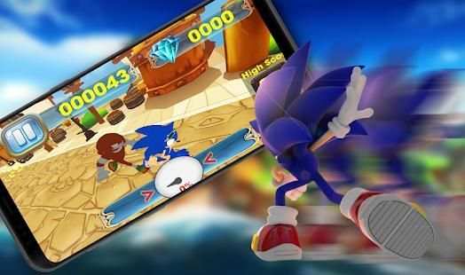 Subway Sonic Jungle Run Game Dash screenshot 3