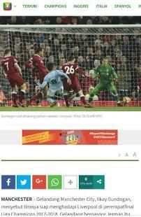 Berita Olahraga Bola screenshot 1
