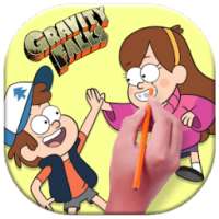 Draw All gravity falls Characters Easy on 9Apps