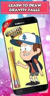 Draw All gravity falls Characters Easy screenshot 4