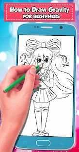 Draw All gravity falls Characters Easy screenshot 1