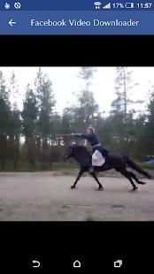 Facebook Video Downloader screenshot 1