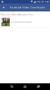Facebook Video Downloader screenshot 2