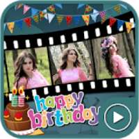 Happy Birthday Video Maker on 9Apps