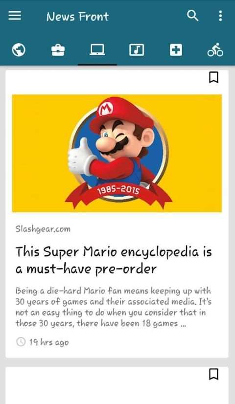News Front - A News Reading App screenshot 2