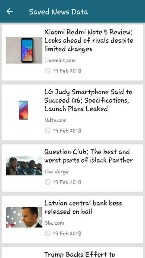 News Front - A News Reading App screenshot 3