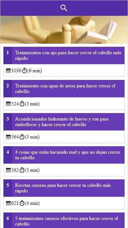 Crecer el cabello - tratamientos caseros screenshot 2