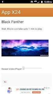Black Panther Full Movie 2018 in HD 1 تصوير الشاشة